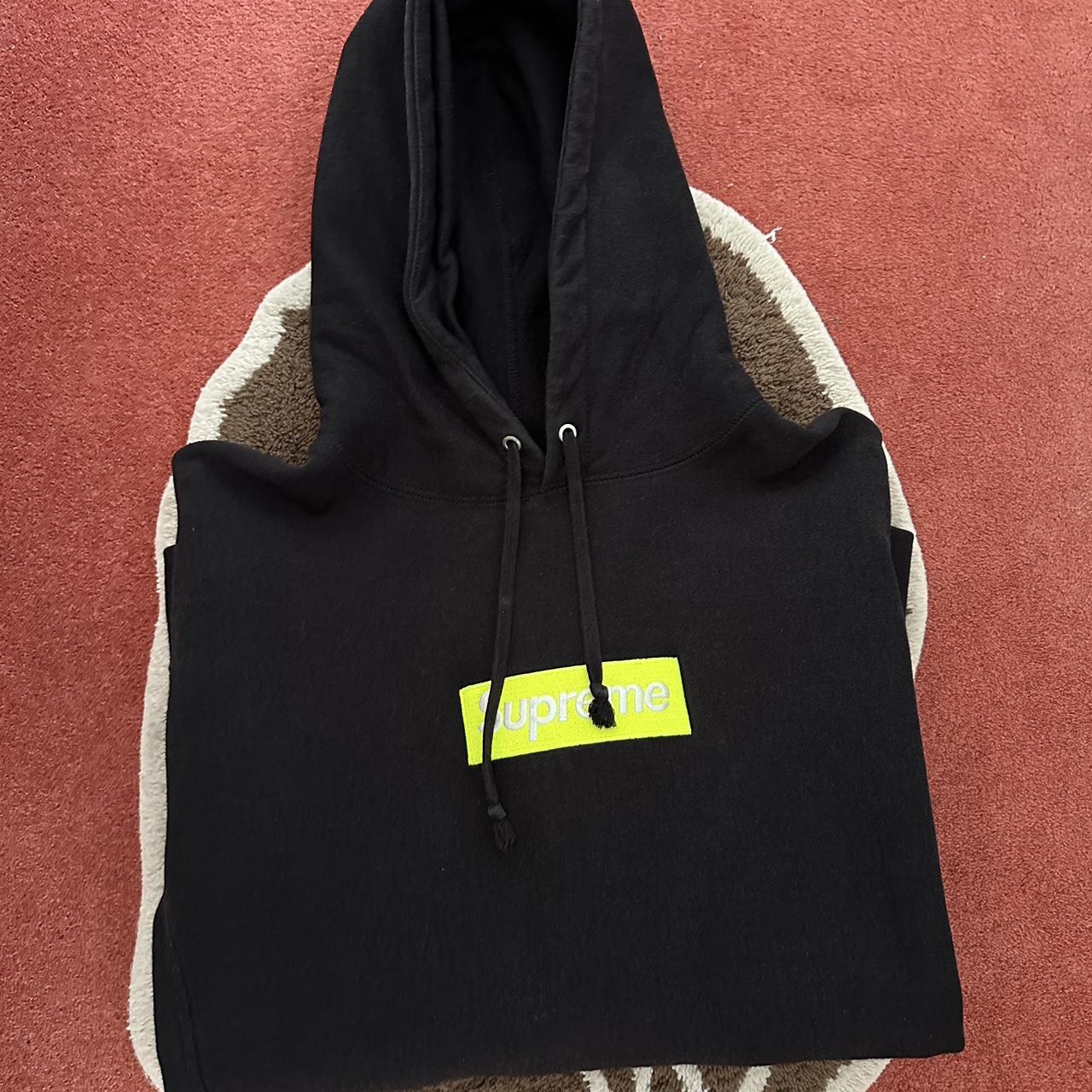 Supreme Box Logo Hoodie in shops Grey Size Large