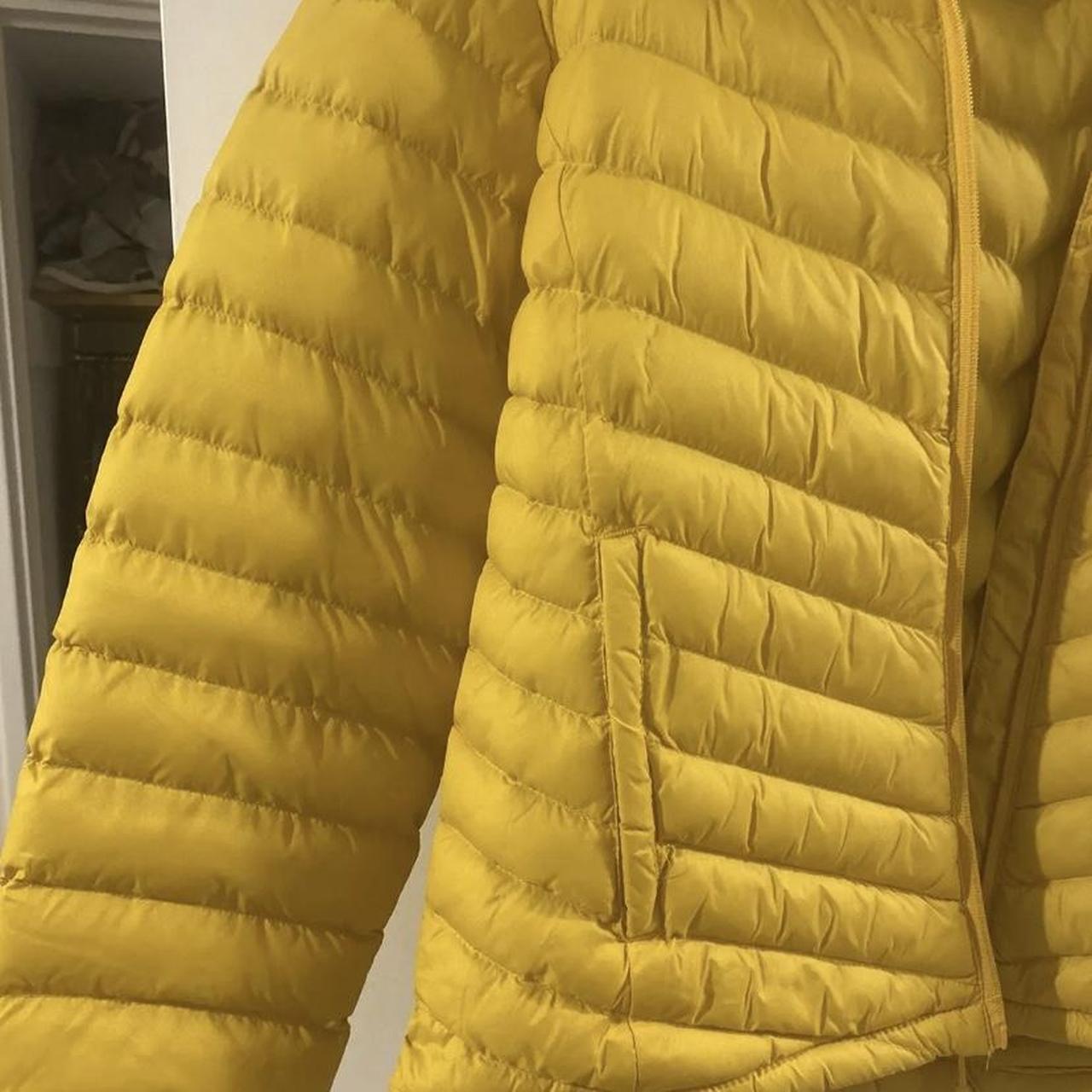 Mountain warehouse ladies yellow jacket size 14... Depop