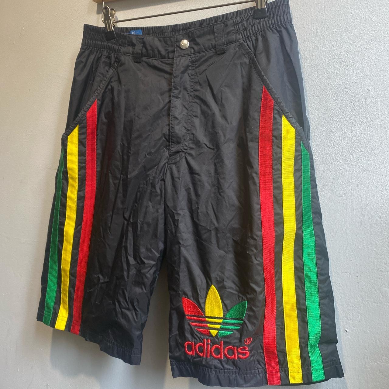 Adidas rasta shorts on sale