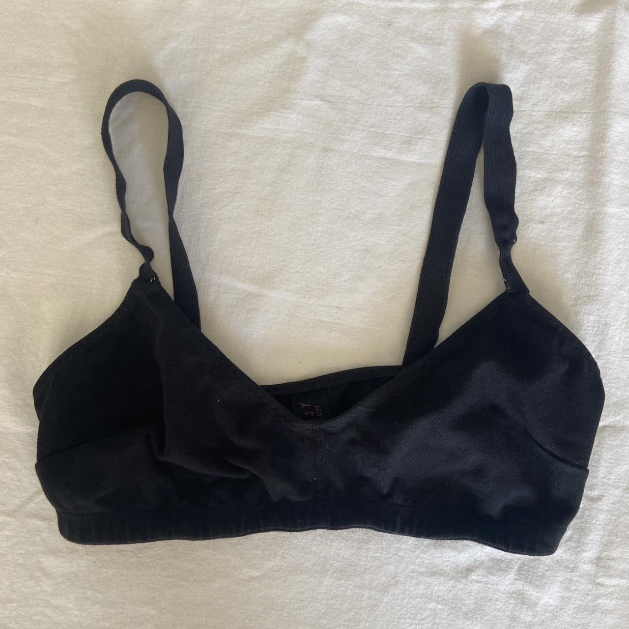 Pansy Women's Black Bra