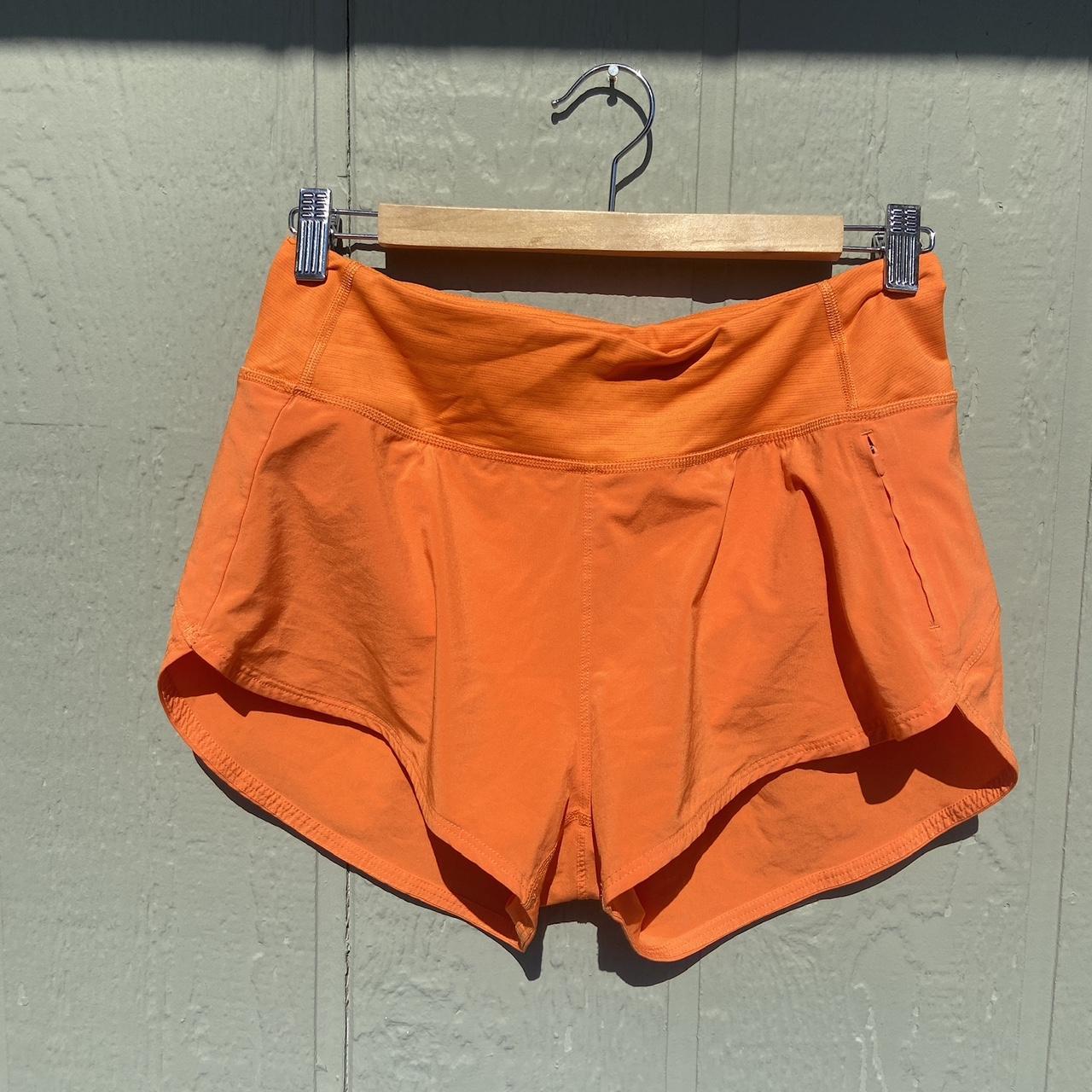 Outdoor voices hudson RARE bright orange shorts size... - Depop