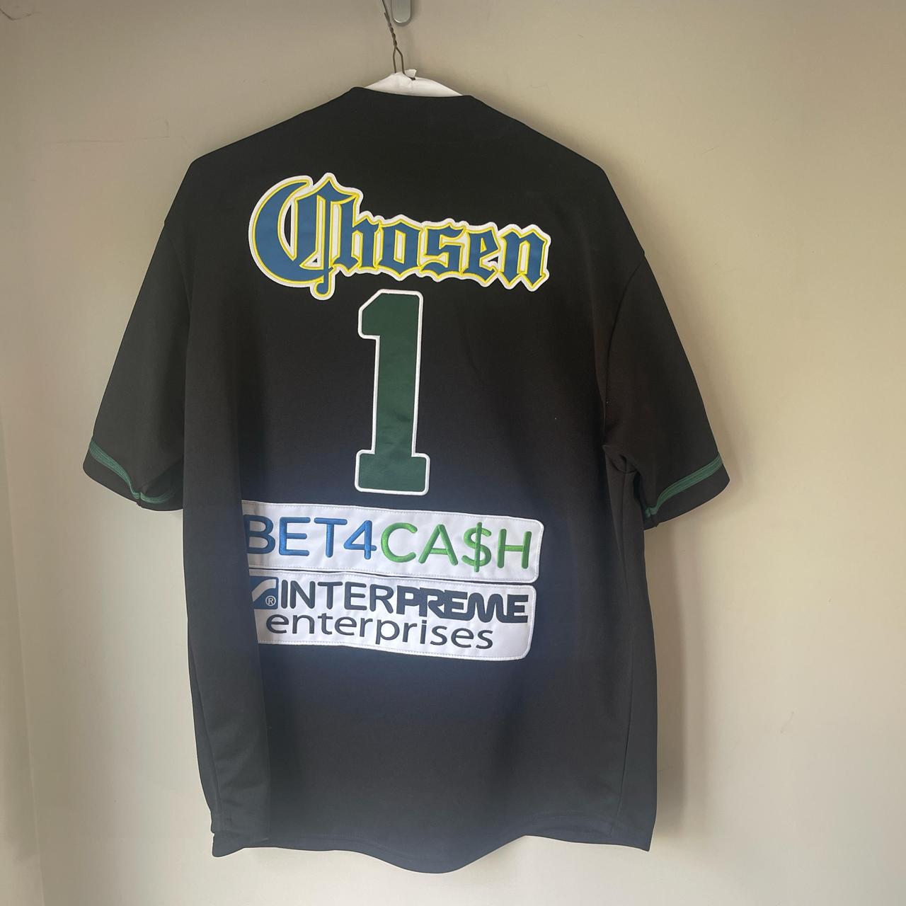 Supreme Chosen One Baseball Jersey 'Navy Red' SUP-SS24-062