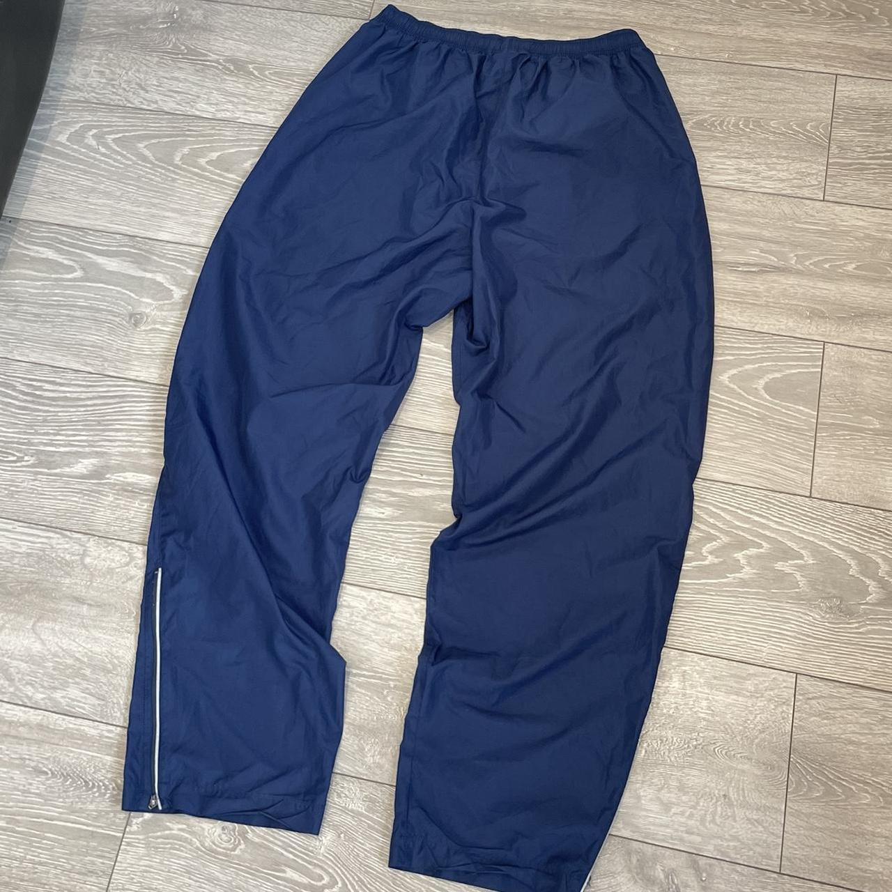 Vintage Early 2000’s Nike Baggy Fit Trackpants... - Depop