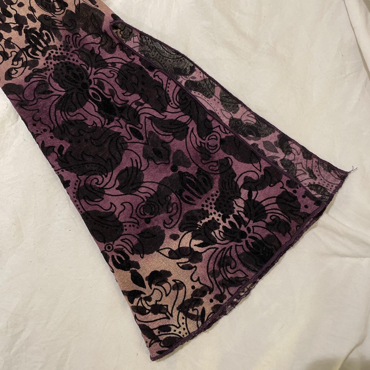 Charlotte Russe Women's Purple and Black Blouse (3)