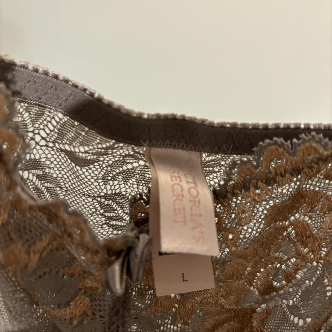 vintage victoria's secret lace body suit with bead - Depop