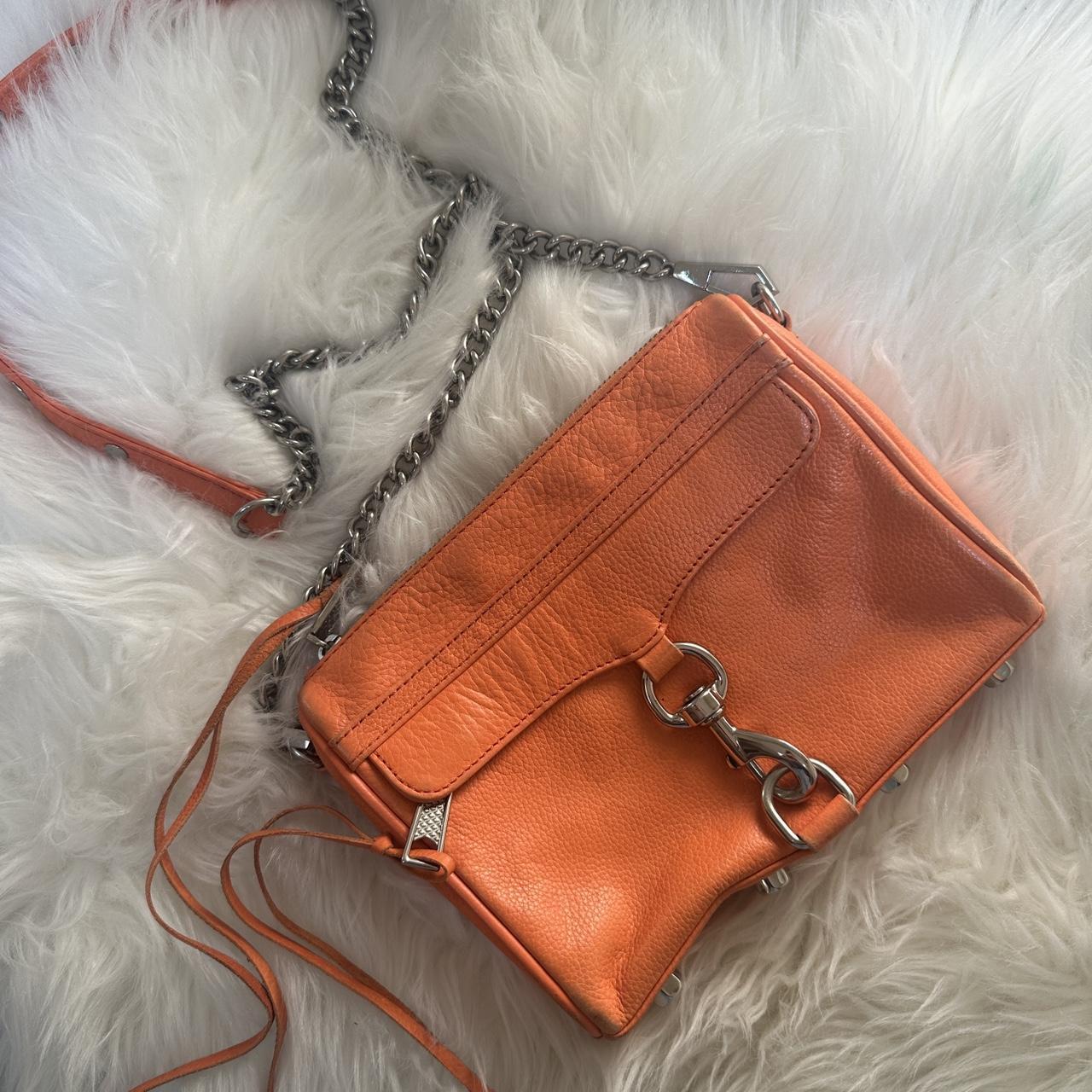 Rebecca minkoff orange bag sale