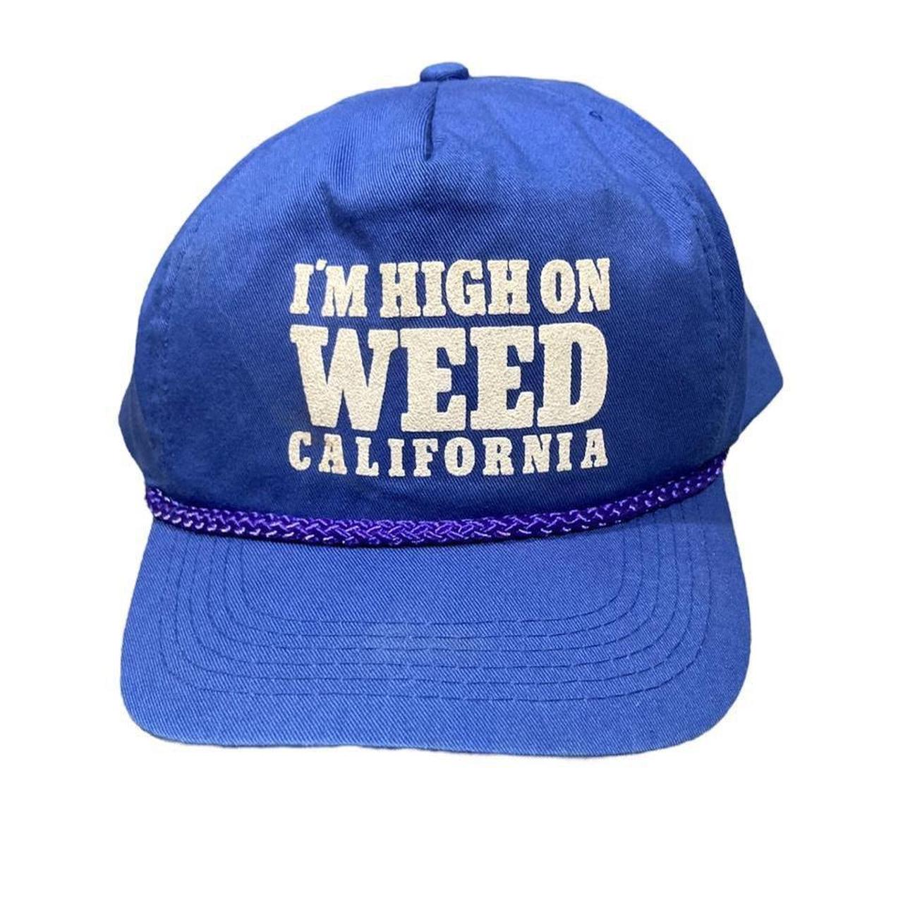 Vintage “I’m High on Weed California” hat Retro... Depop