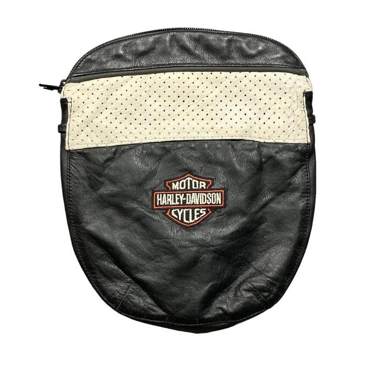 Vintage Harley Davidson bag Leather bag with... Depop