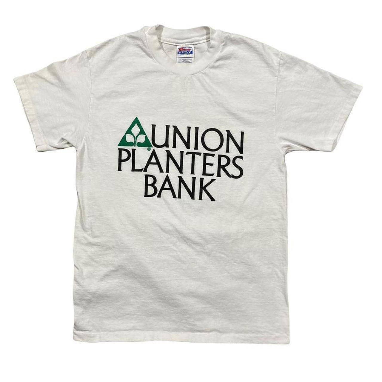 Vintage single stitch Union Planters Bank... Depop