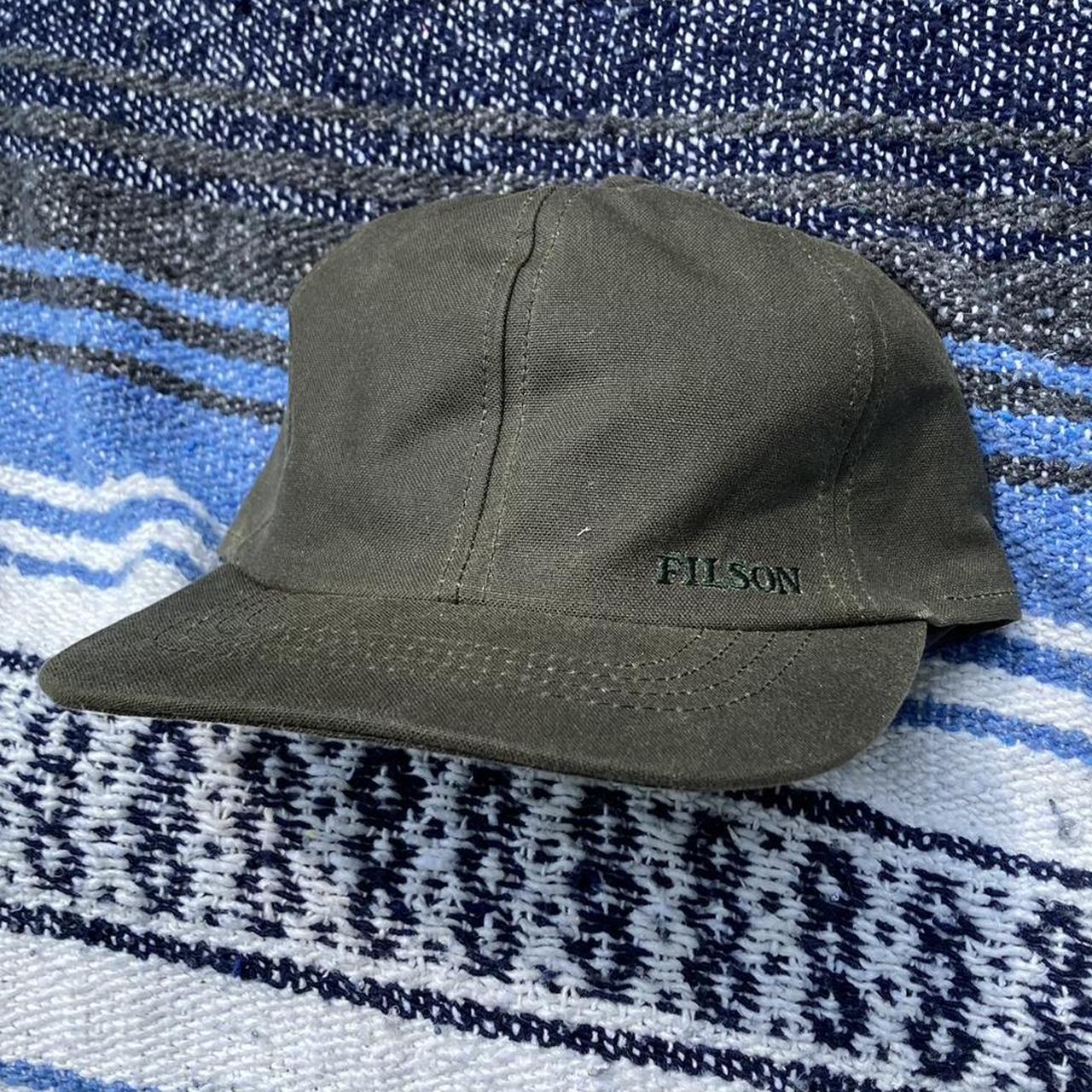 Filson Men's Green Hat Depop