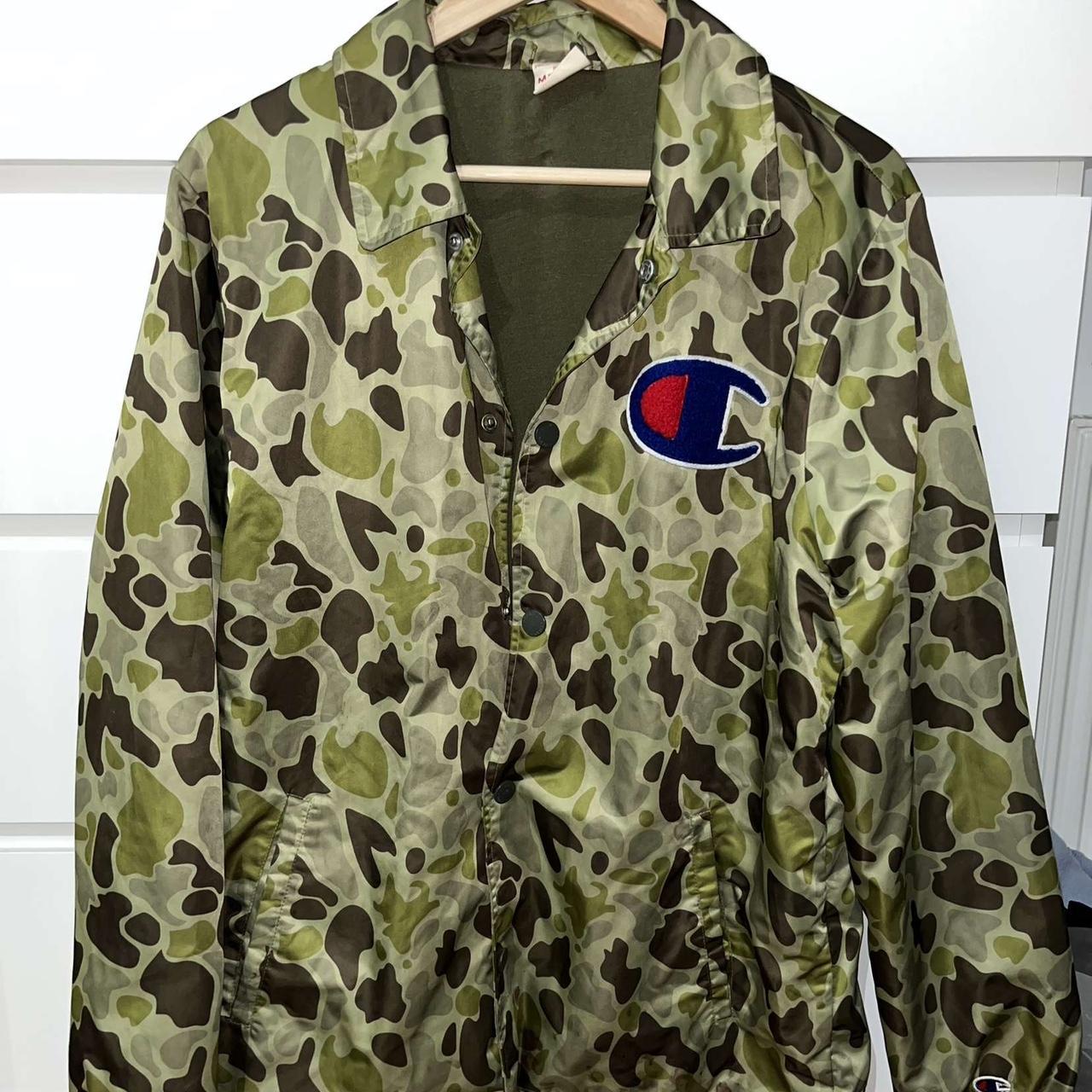 Champion coach jacket camo online