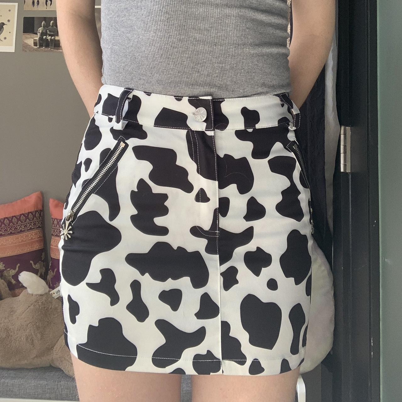 Delias cow 2025 print skirt