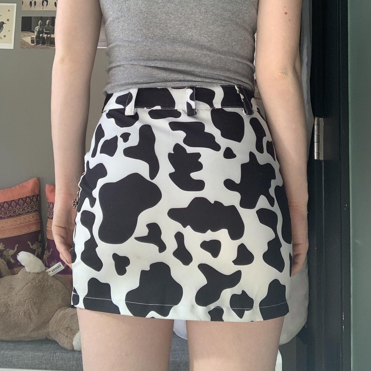 Delias cow 2025 print skirt