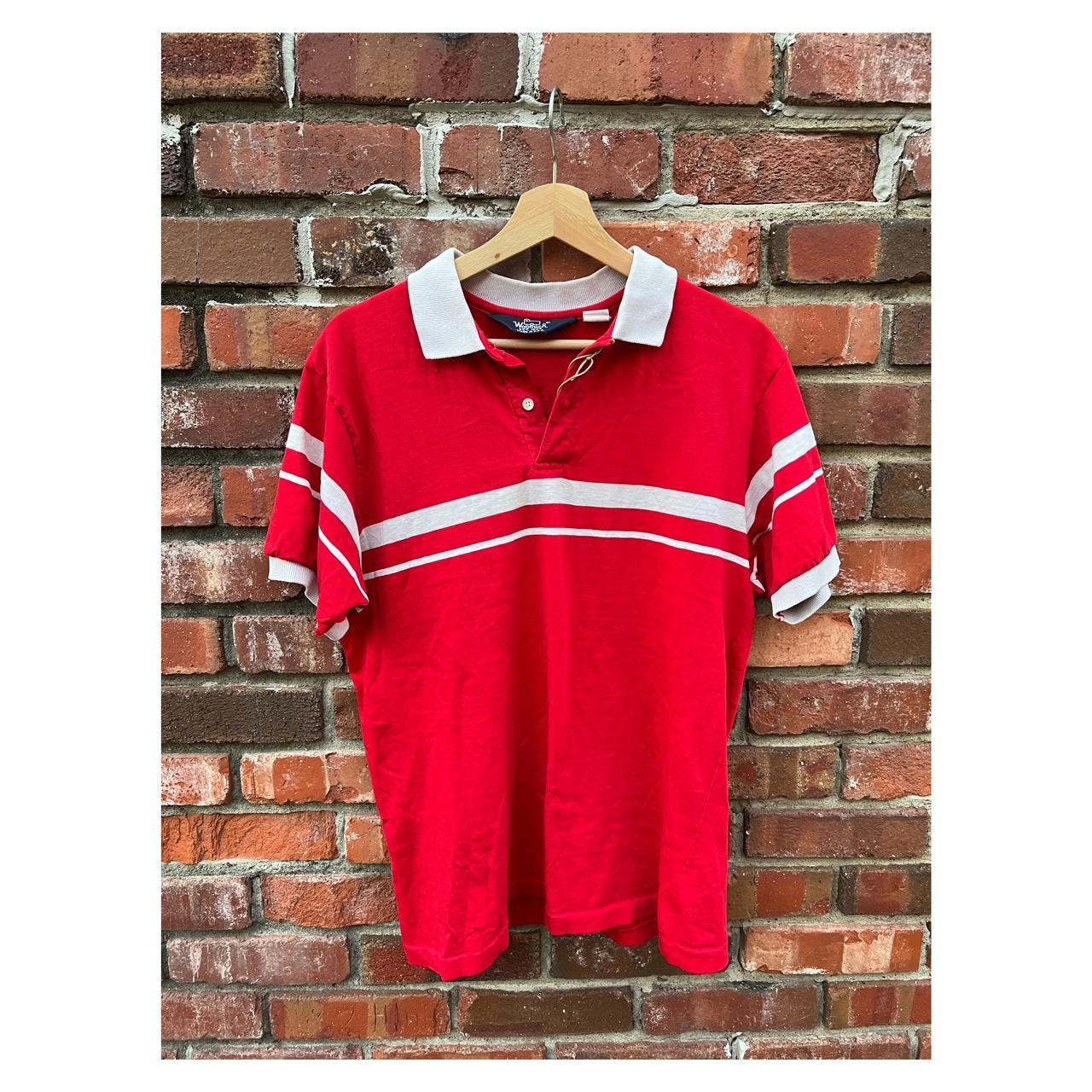 1980s polo shirt