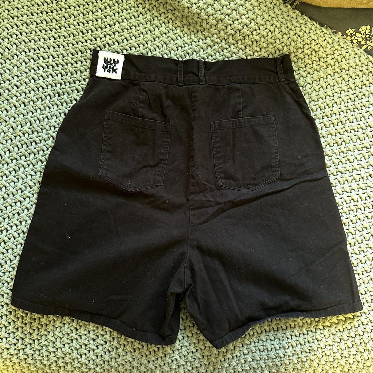 Lucy and Yak Black Addison Shorts W32 L32 These... - Depop