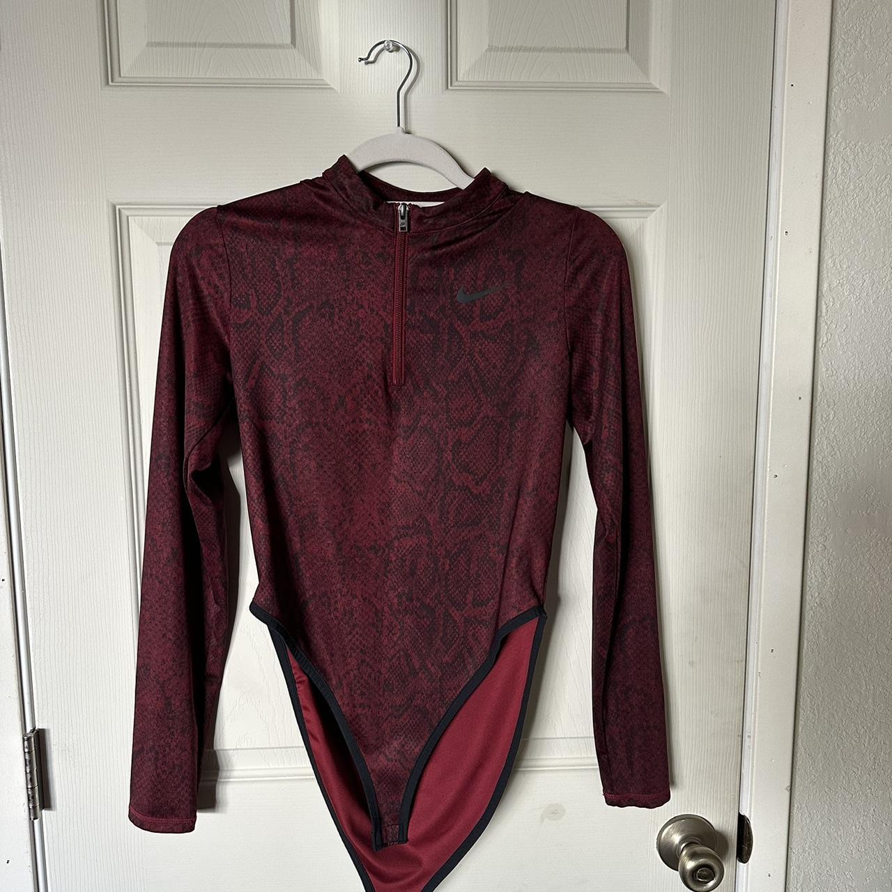 snakeskin nike bodysuit