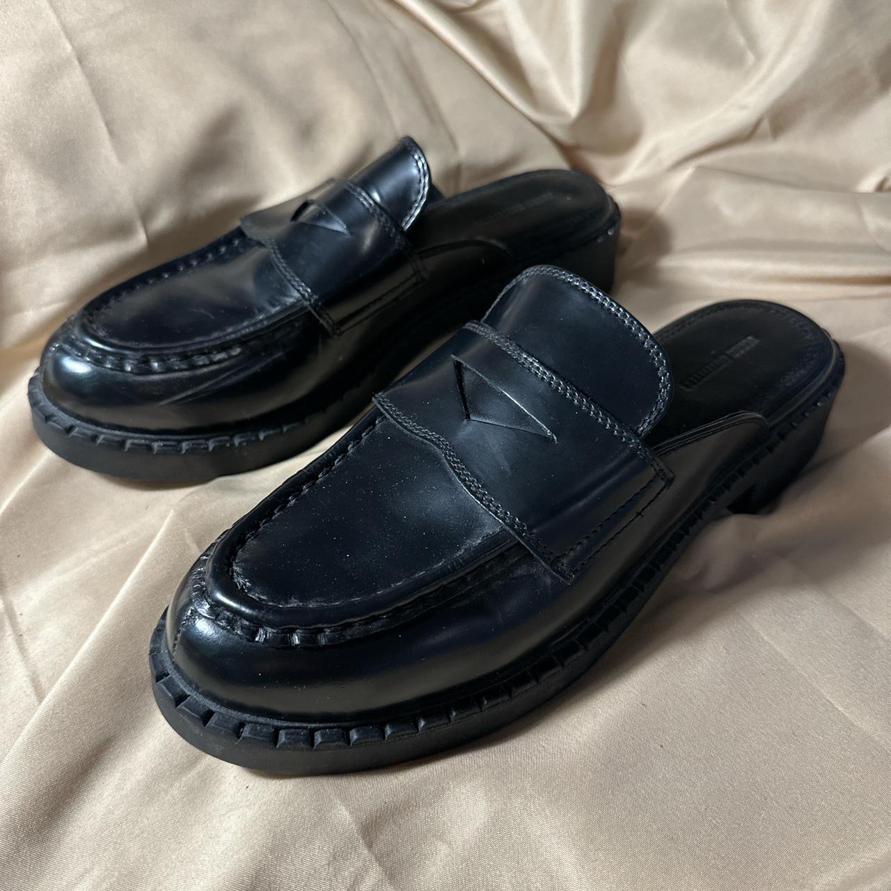 Loafer mules from Urban Outfitters Size 40 Worn a... - Depop