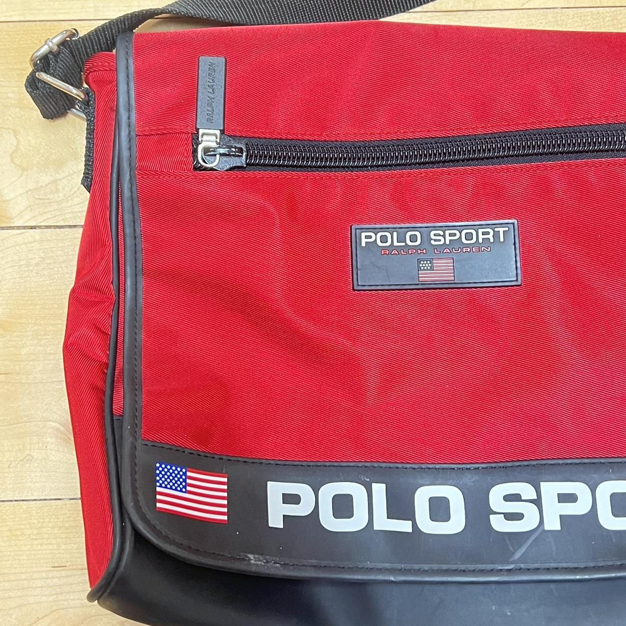 Polo Sport Men's Red Bag Depop