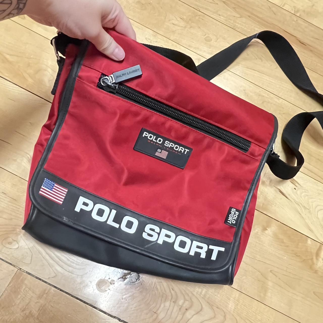Polo Sport Men's Red Bag Depop