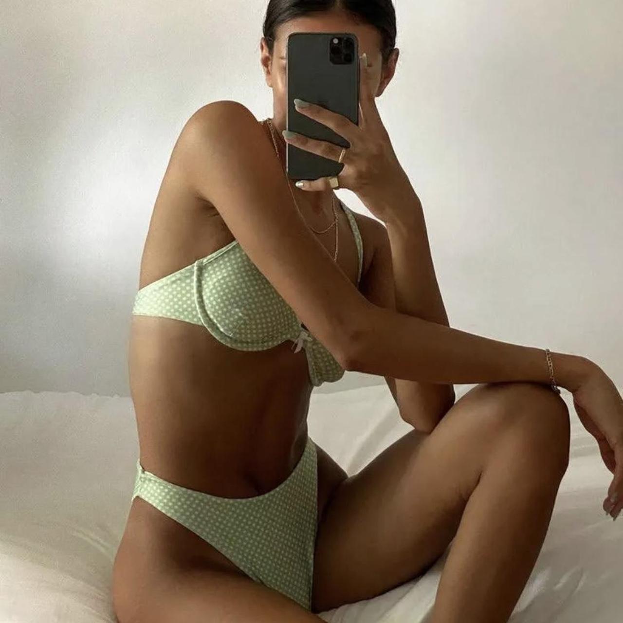 Princess Polly Lina Bikini Set 6 Cute green... Depop