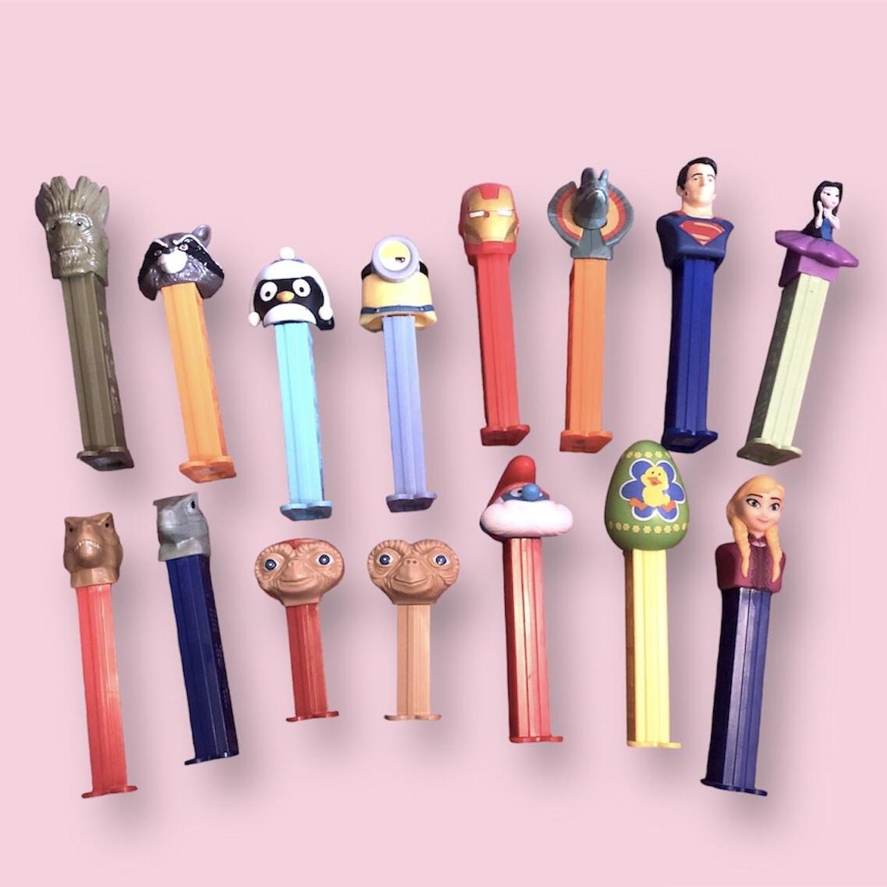 Lots top of Pez Dispensers