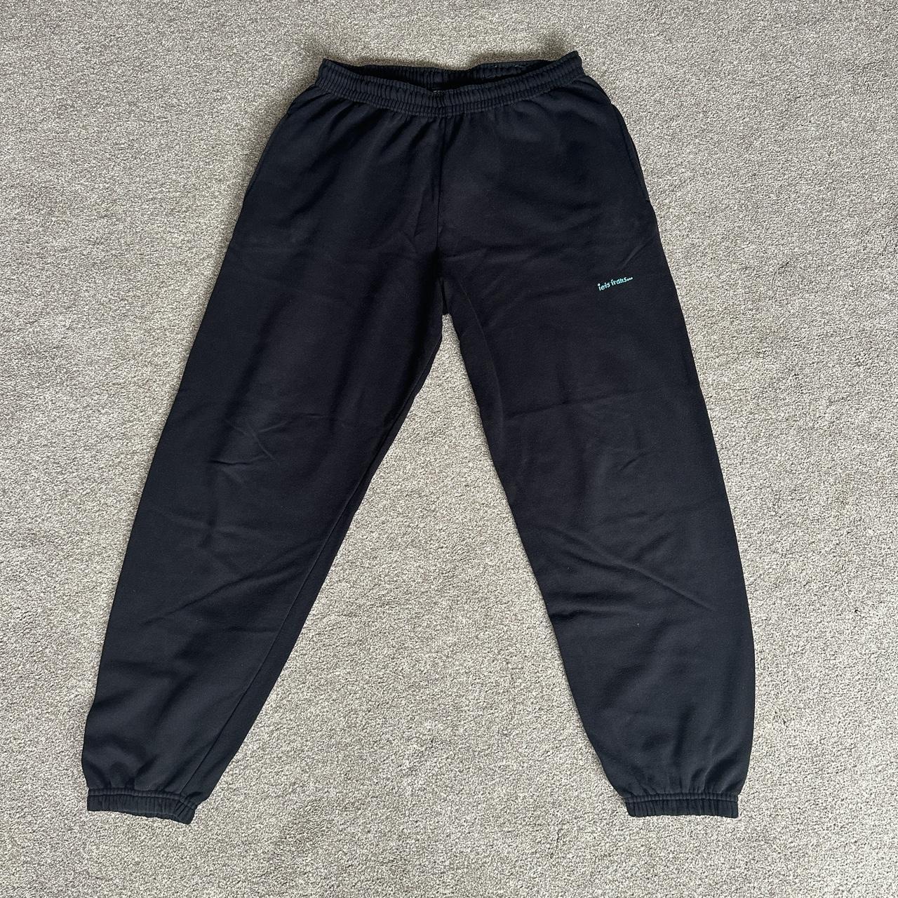 Iets Frans Joggers Colour: Black Size: Large... - Depop