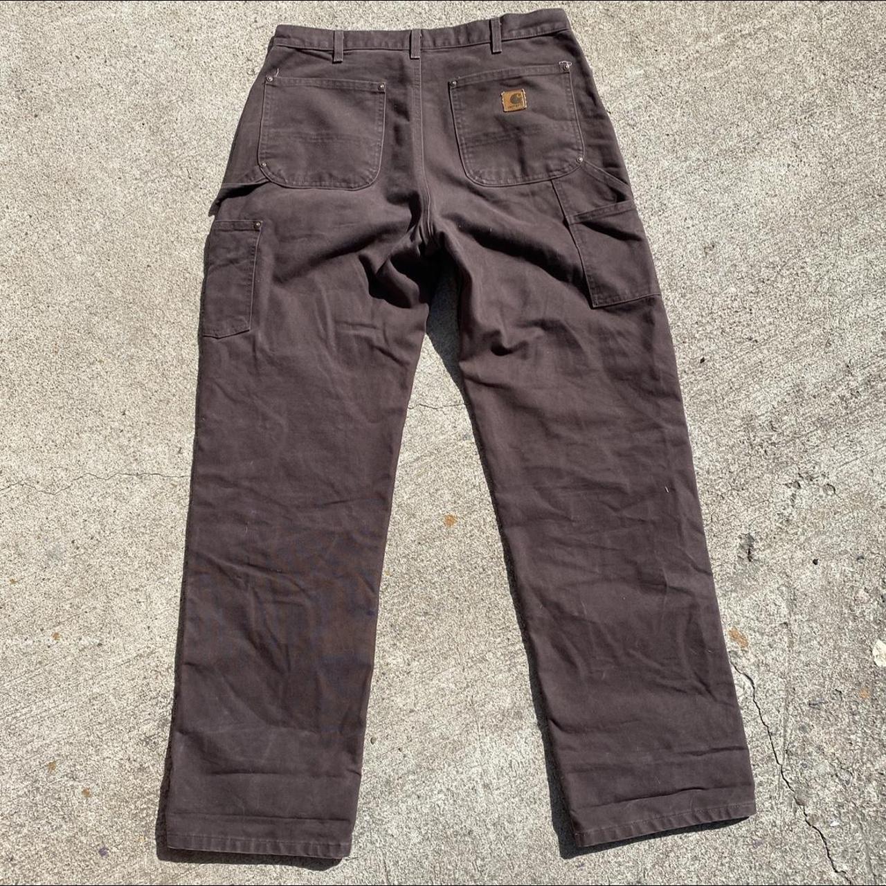 Carhartt Men's Brown Trousers | Depop