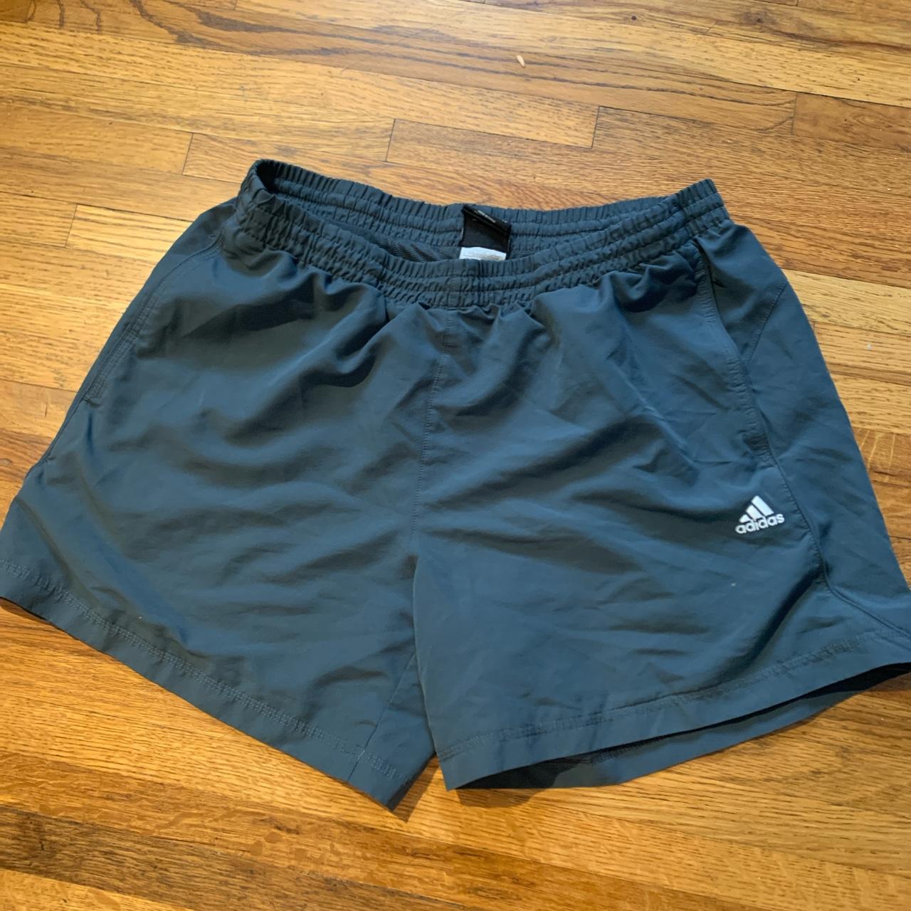 Early to late 2000’s adidas essential running shorts... - Depop