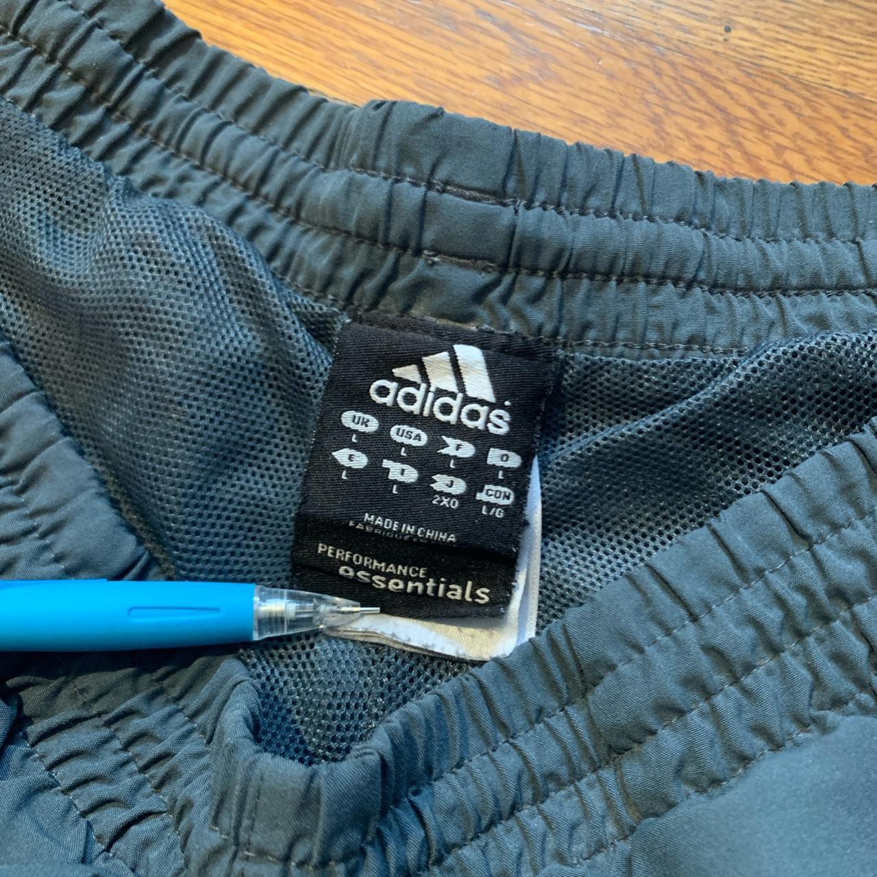 Early to late 2000’s adidas essential running shorts... - Depop