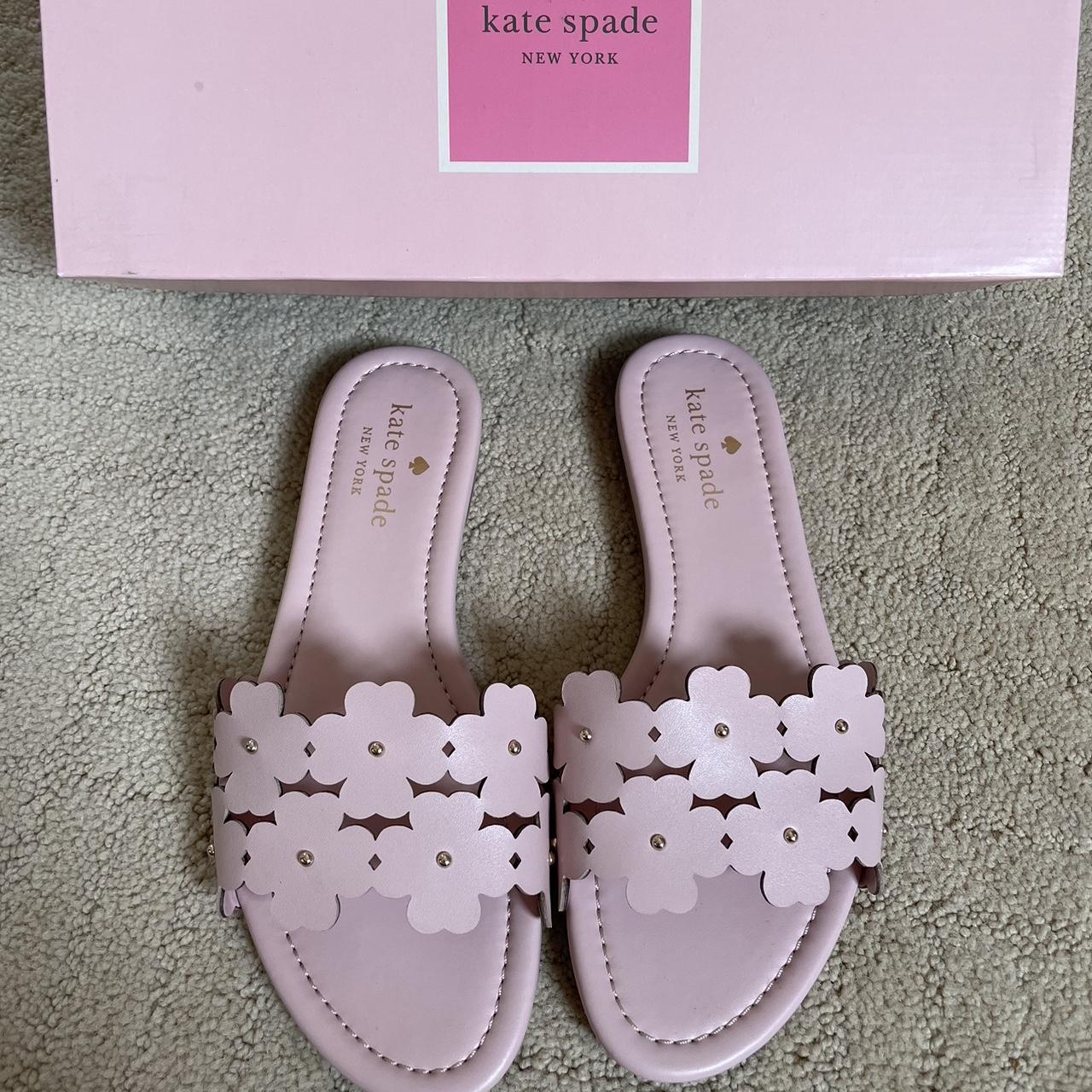 Kate Spade New York Sandals Super cute pink Depop