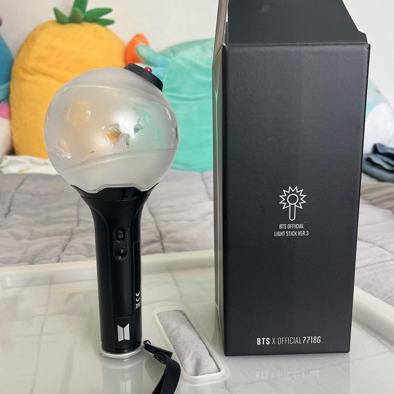 bts official light stick version 3 - box in great... - Depop