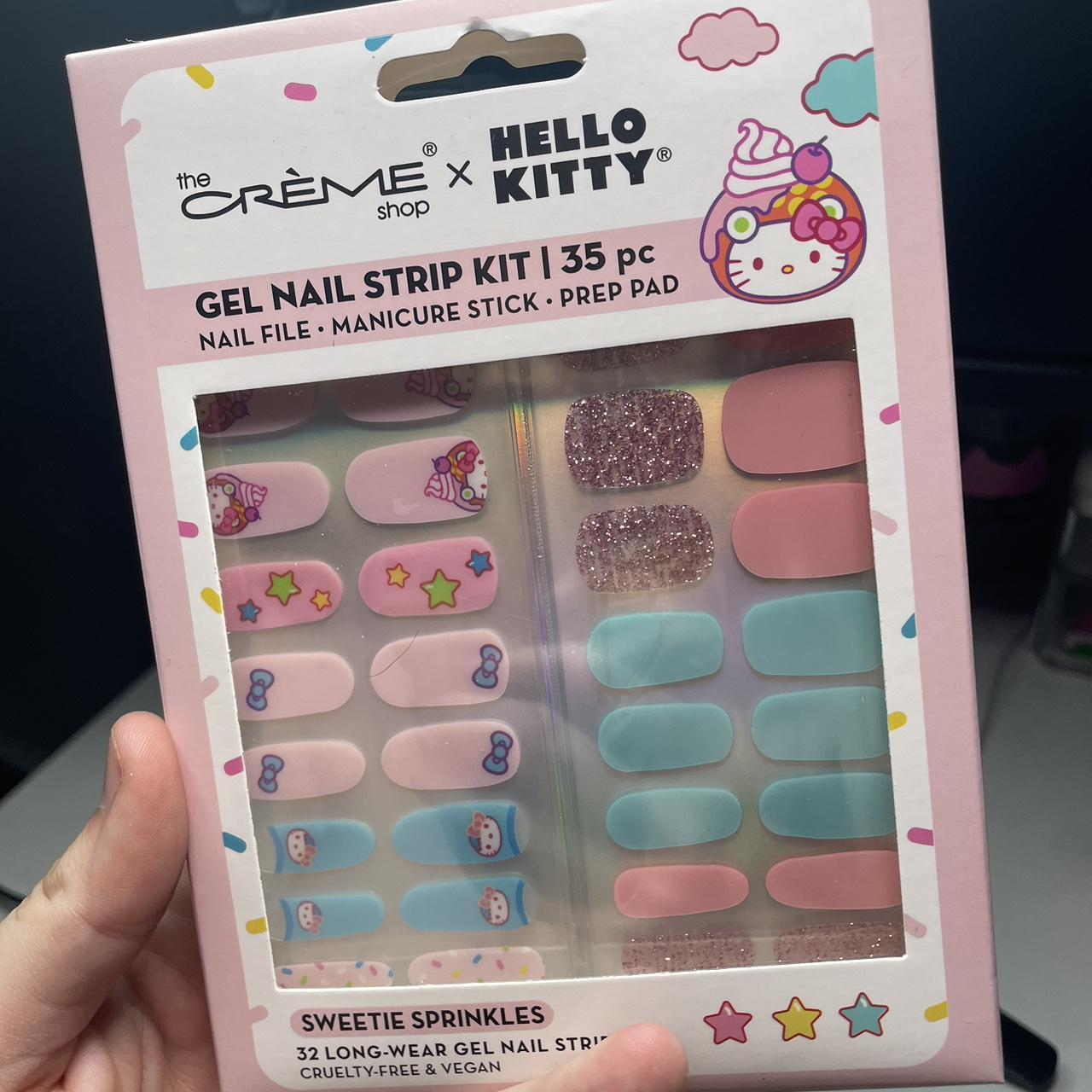 Hello Kitty Gel Nail Strips Kit - Sweetie Sprinkles