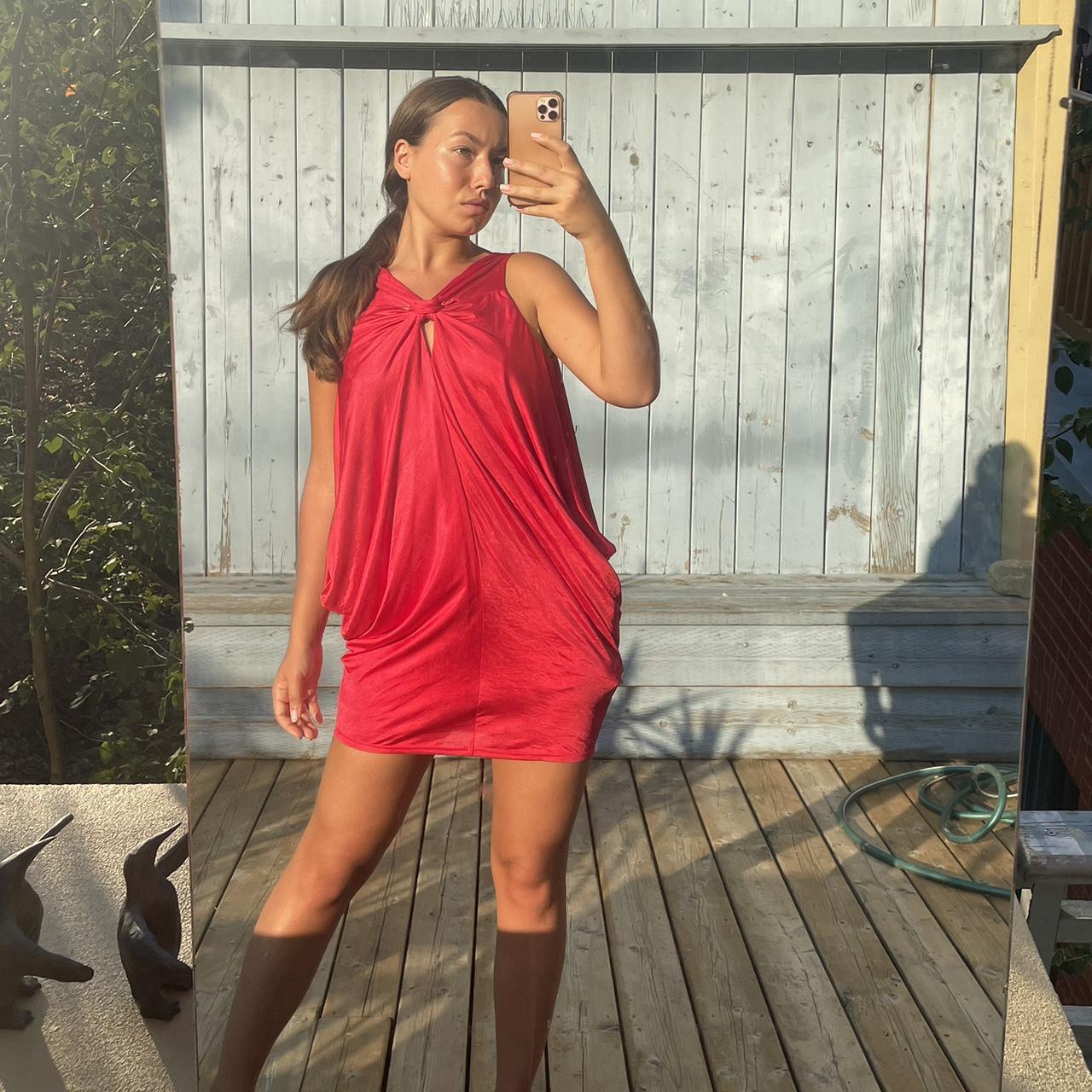 Bcbg red dress online