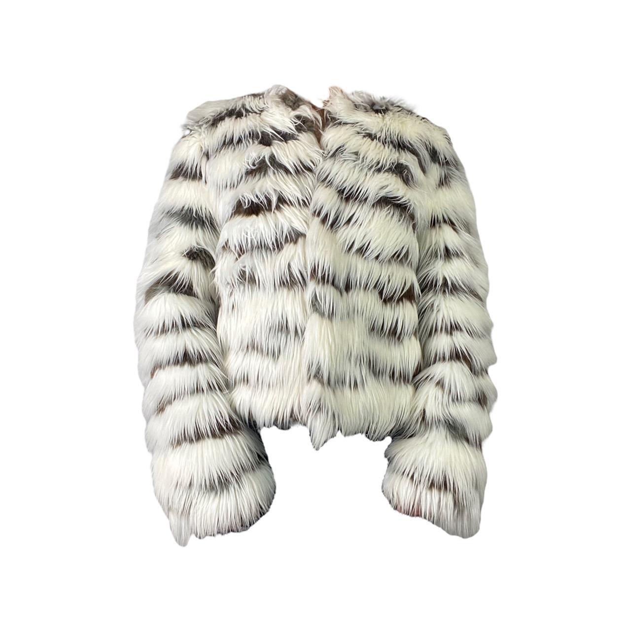 90s faux hot sale fur coat