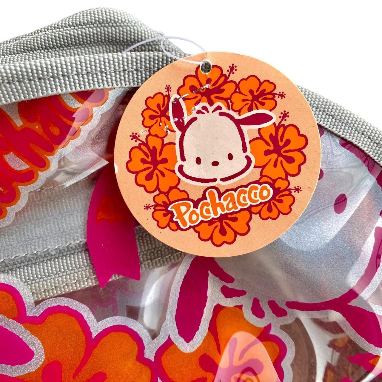 【hippiedippy】flower embo sk Deadstock Vintage Y2k Pochacco Hibiscus Flower Print | Depop