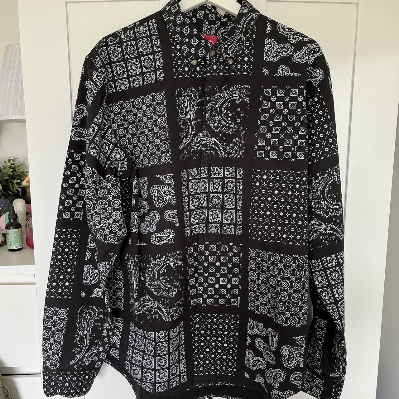 Paisley Grid Shirt シュプリーム Paisley Grid Shirt トップス