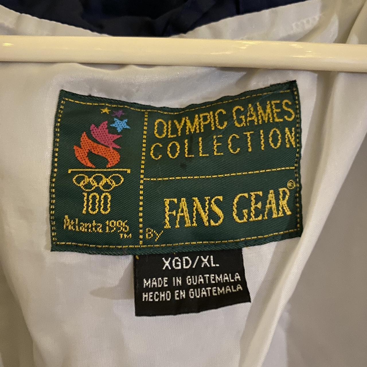 Vintage Atlanta 1996 Olympics Windbreaker in a men’s... - Depop
