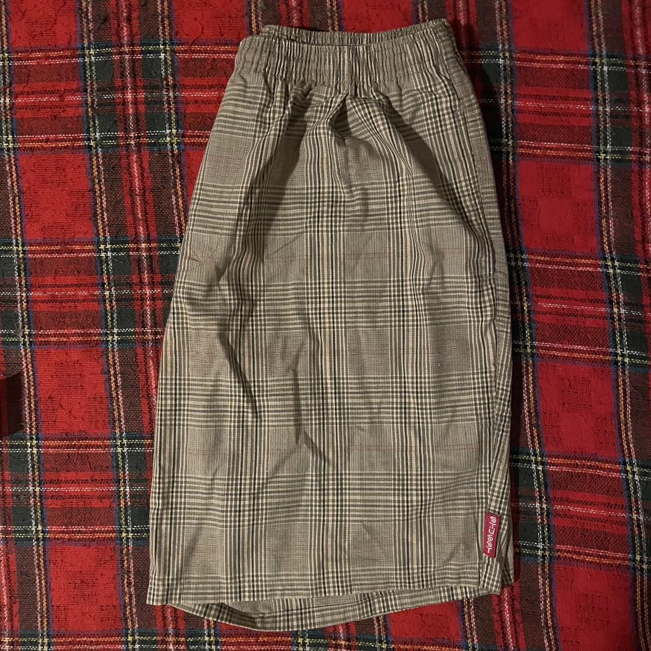 Stussy Vintage early 90s Plaid shorts* Great | Depop Stussy Vintage early 90s Plaid shorts* Great | Depop