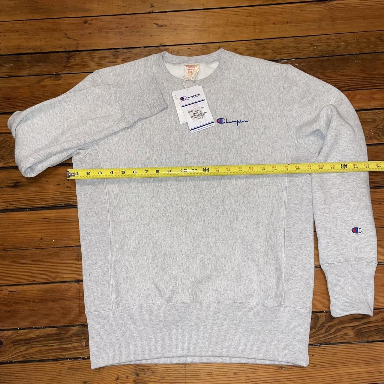 Champion reverse weave crewneck crew neck sweatshirt... - Depop