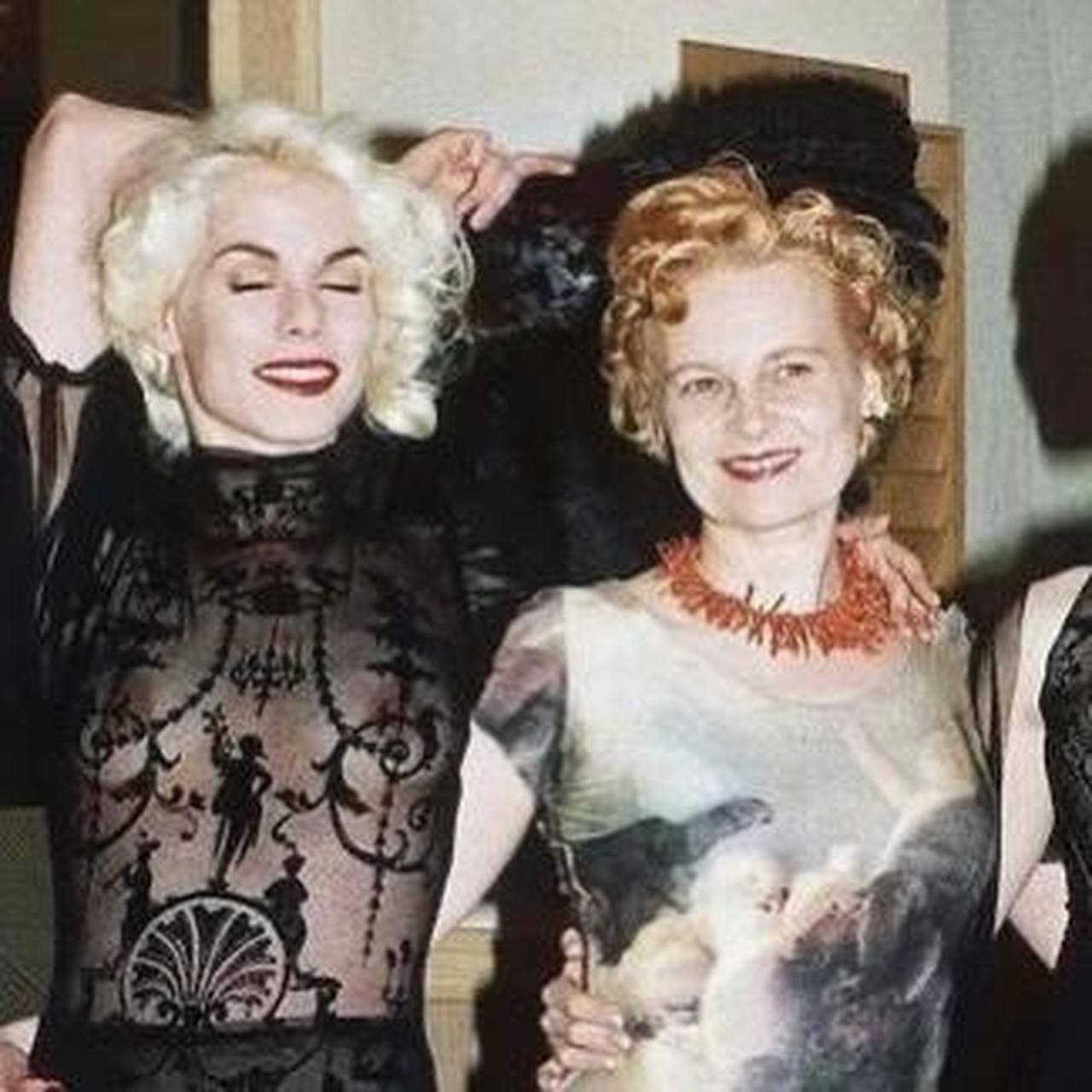 Rare 1992 Vivienne Westwood x Sock Shop Toile Sheer | Depop