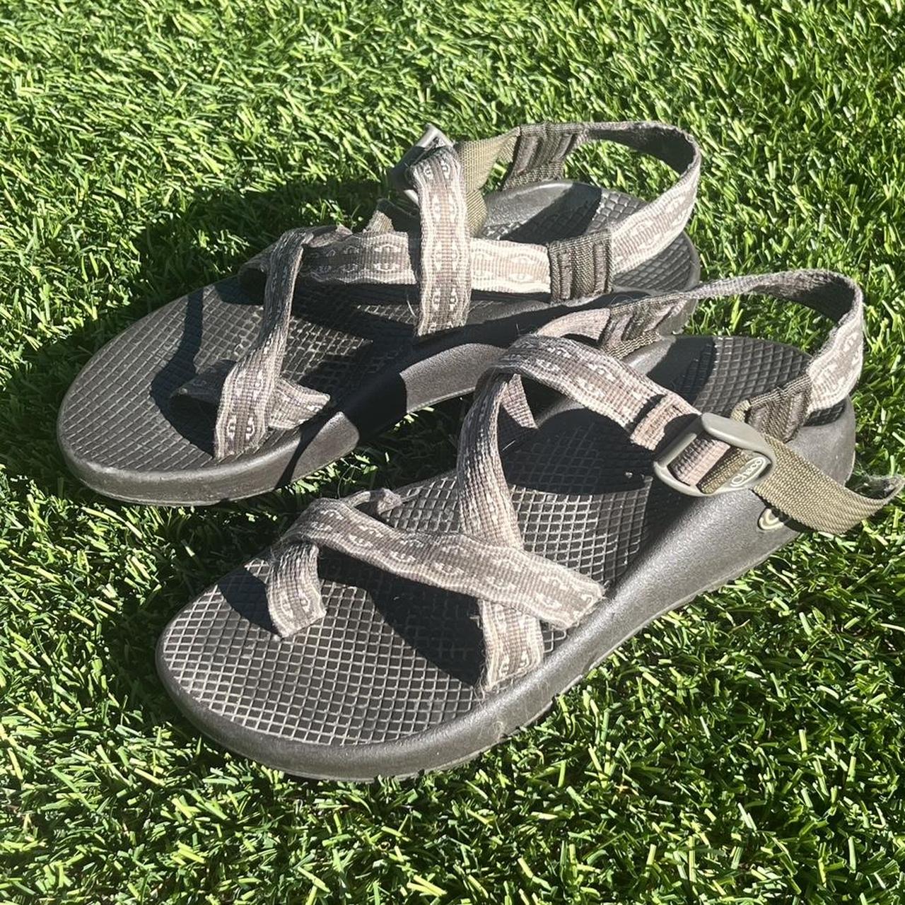 used but full of life chacos pics show them freshly Depop