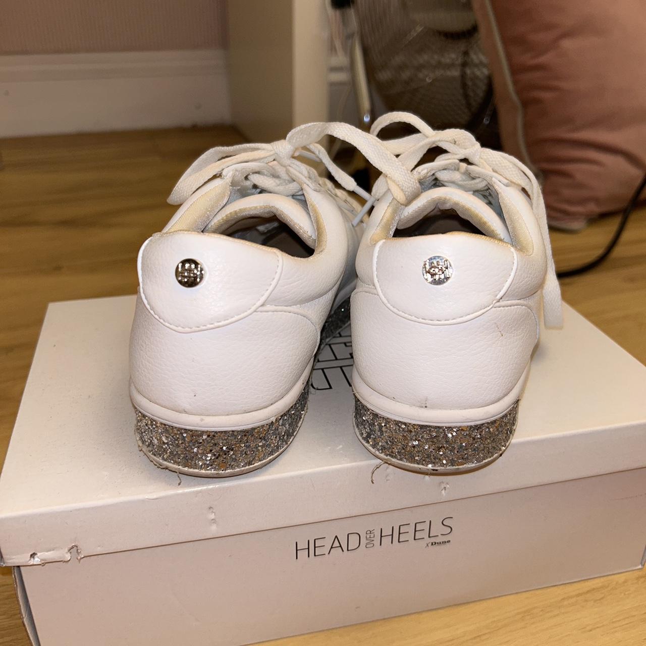 Head over heels hot sale white trainers