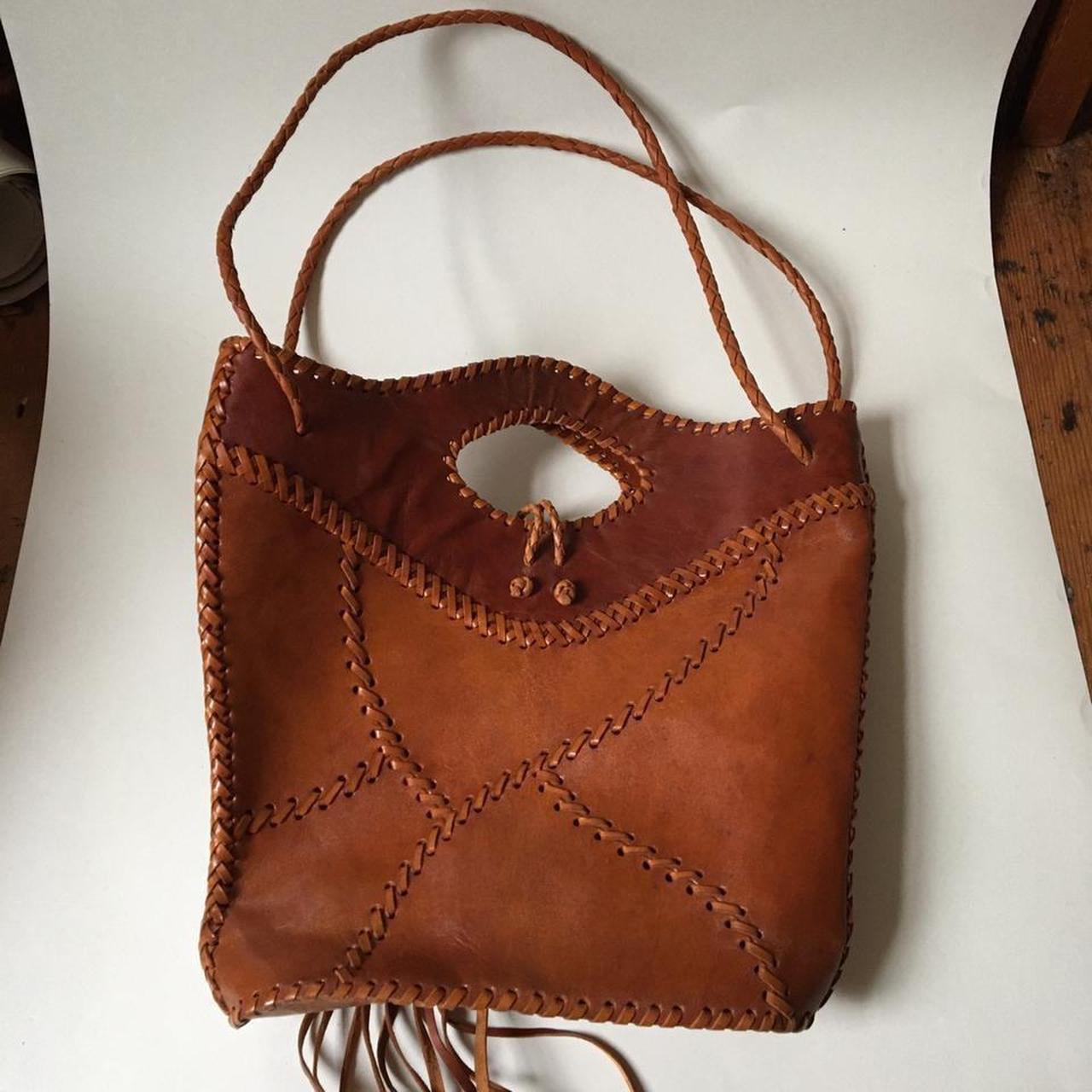 Vintage brown leather bags Bundle price £75 Sold... - Depop