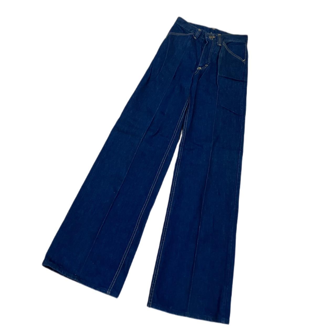 True vintage 1970s BNWT Lee jeans High rise 70s... - Depop
