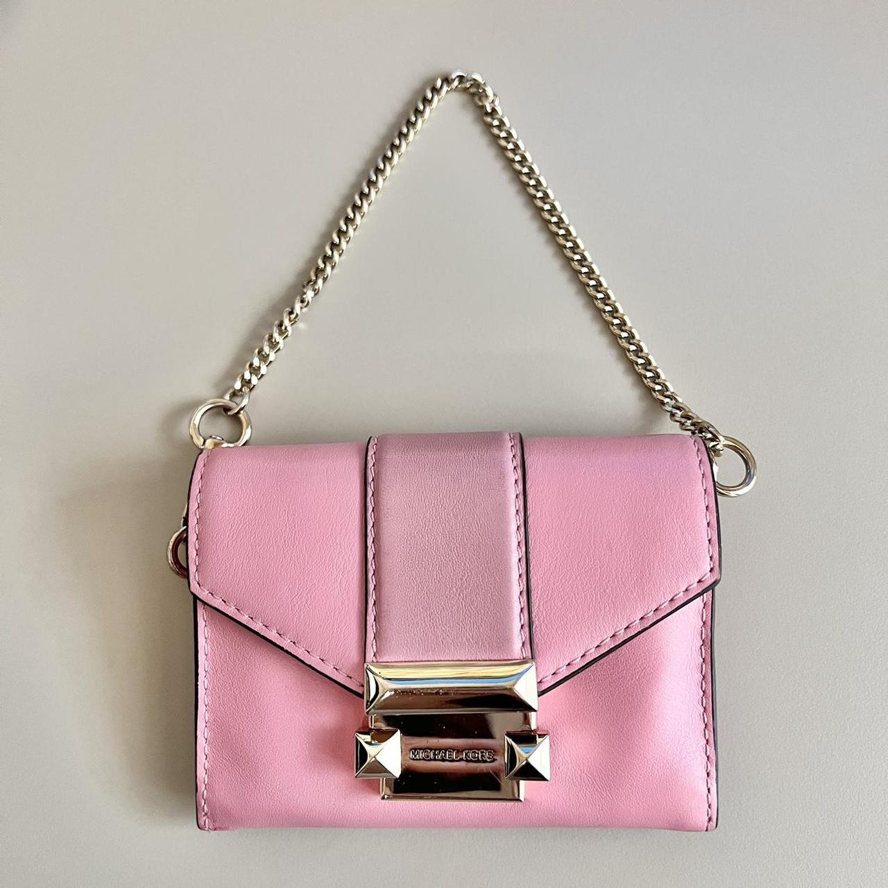 Michael Kors Pink Chain ID Wallet ABOUT THE. Depop