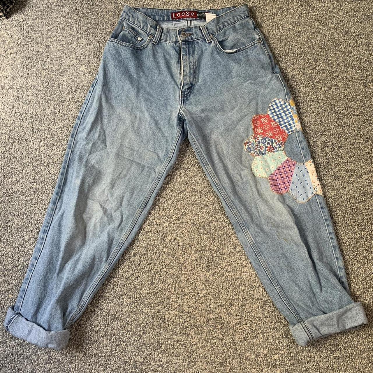 Selling One of a kind Patchwork Levi’s