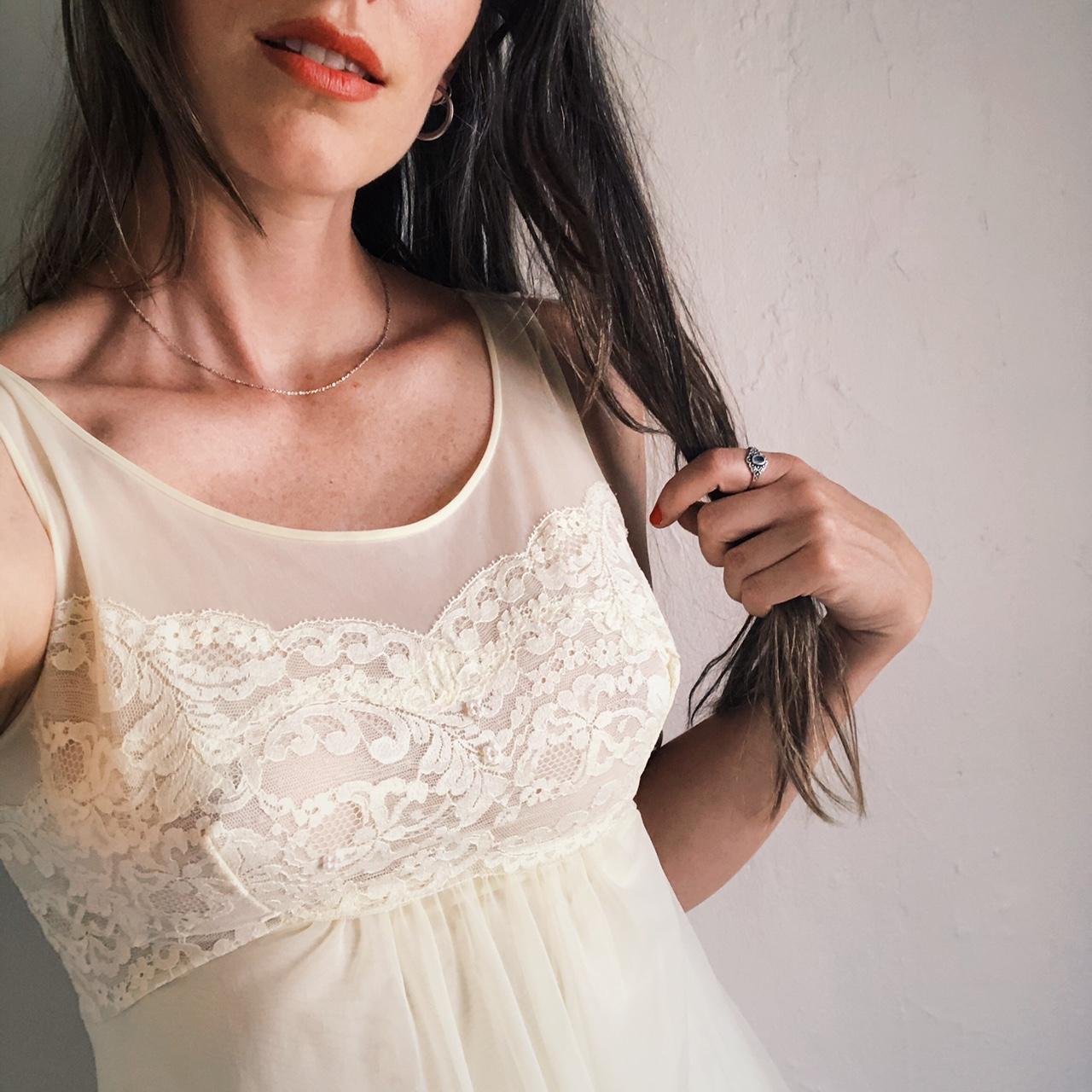 Sheer vintage nightgown sale