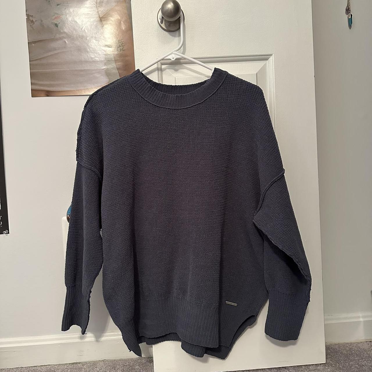 abercrombie soft A&F sweater super cute and soft... - Depop