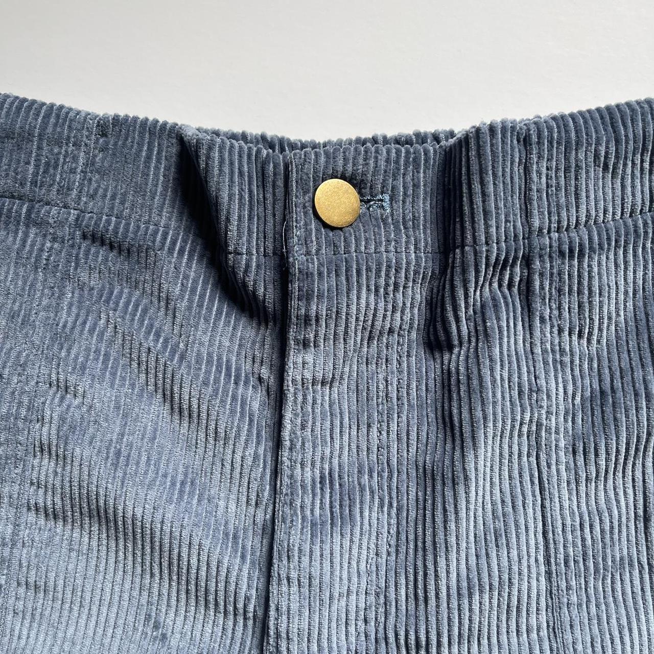 The Corsica Corduroy Shorts - Blue Topaz Size 32... - Depop