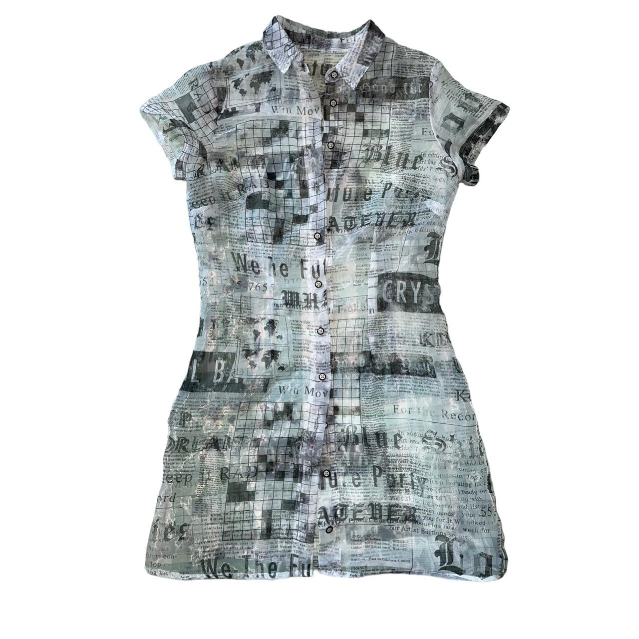 Urban outfitters hotsell newspaper dress